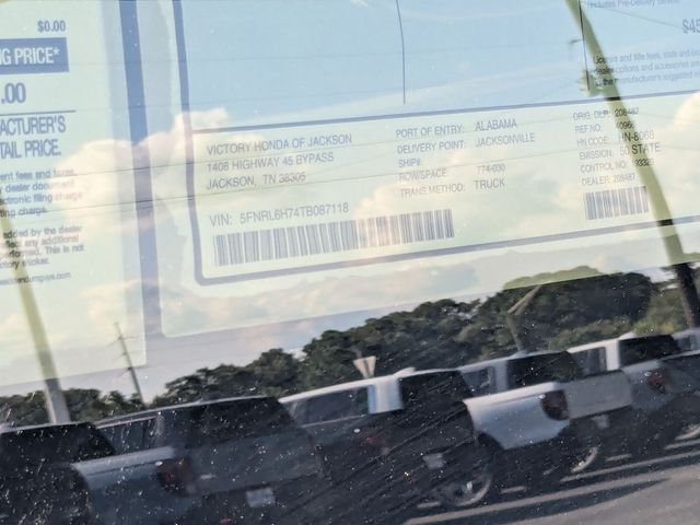 New 2026 Sonic Gray Pearl Honda Sport-L image 21