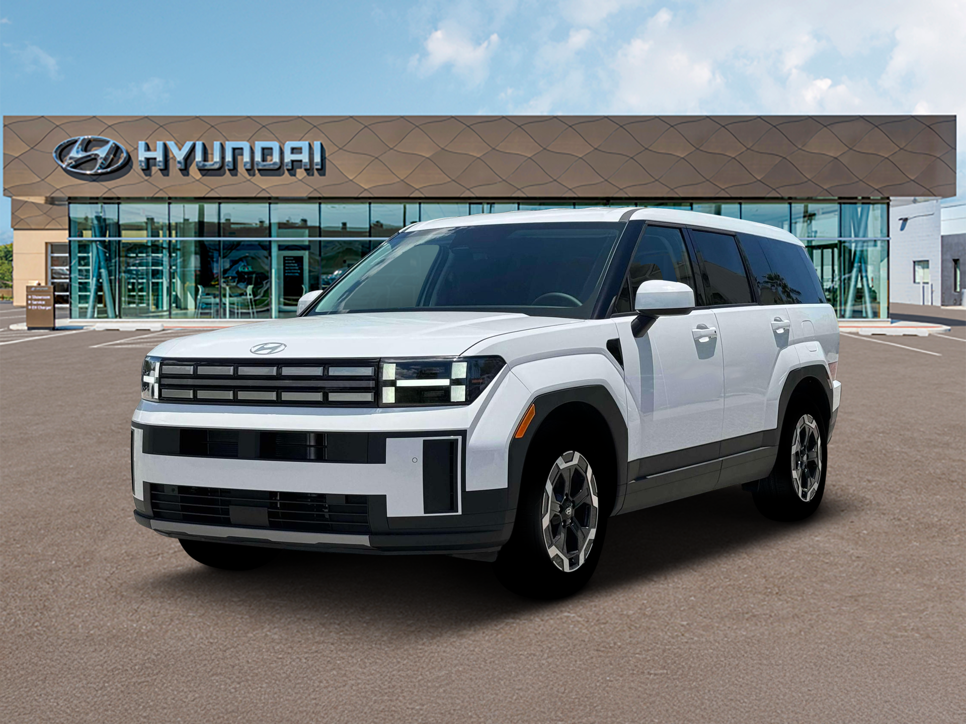 New 2026 Serenity White Hyundai SE AWD image 1