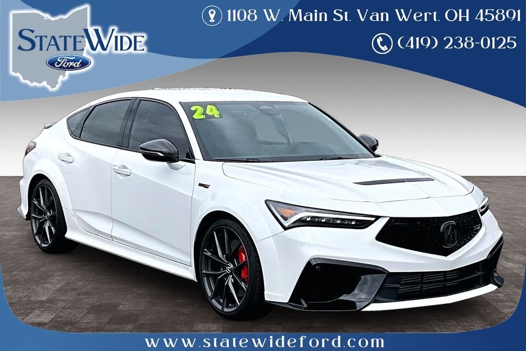 Used 2024 White Acura Type S image 1
