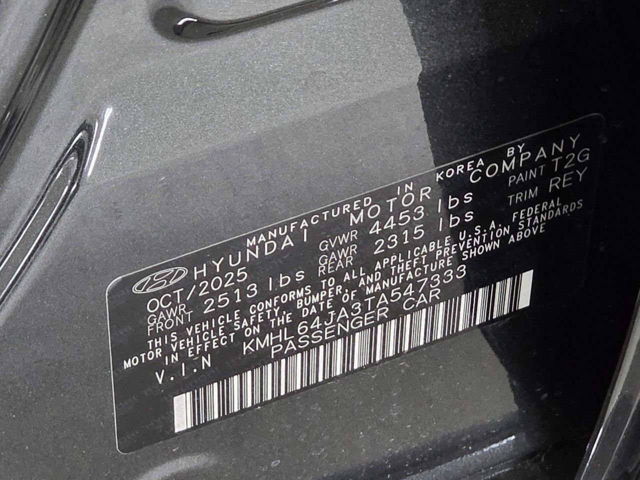 New 2026 Portofino Gray Hyundai SEL Sport image 34
