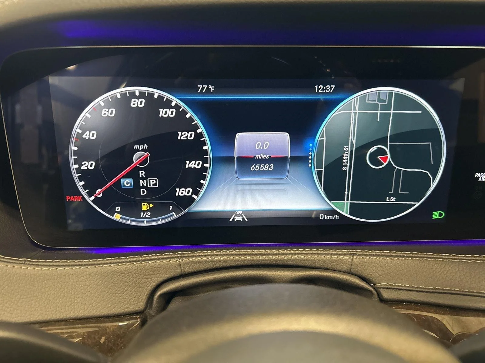 Certified Used 2020 Magnetite Black Metallic Mercedes-Benz S 450 image 16