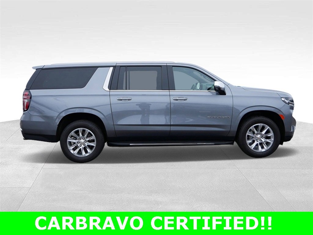 Certified 2021 Chevrolet Suburban Premier with VIN 1GNSKFKD6MR215977 for sale in Inver Grove Heights, Minnesota