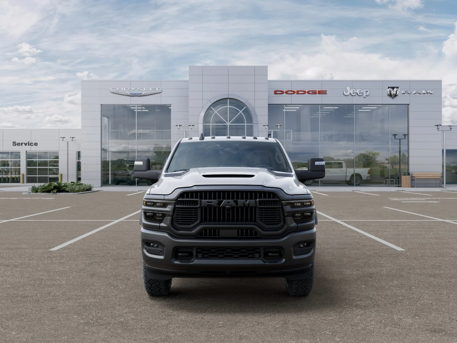 New 2026 Bright White Clearcoat RAM Rebel image 7