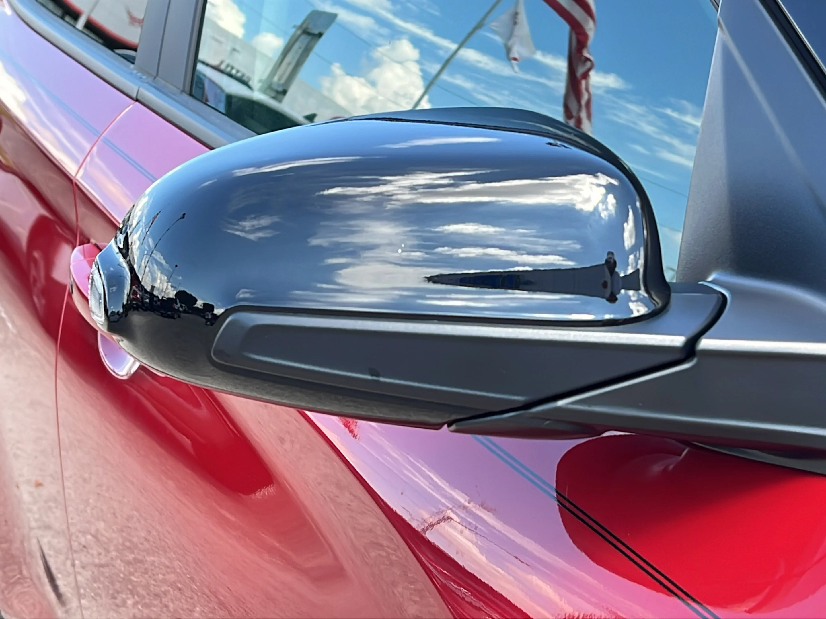 Used 2023 Pulse Red w/Black Roof Hyundai SEL image 11