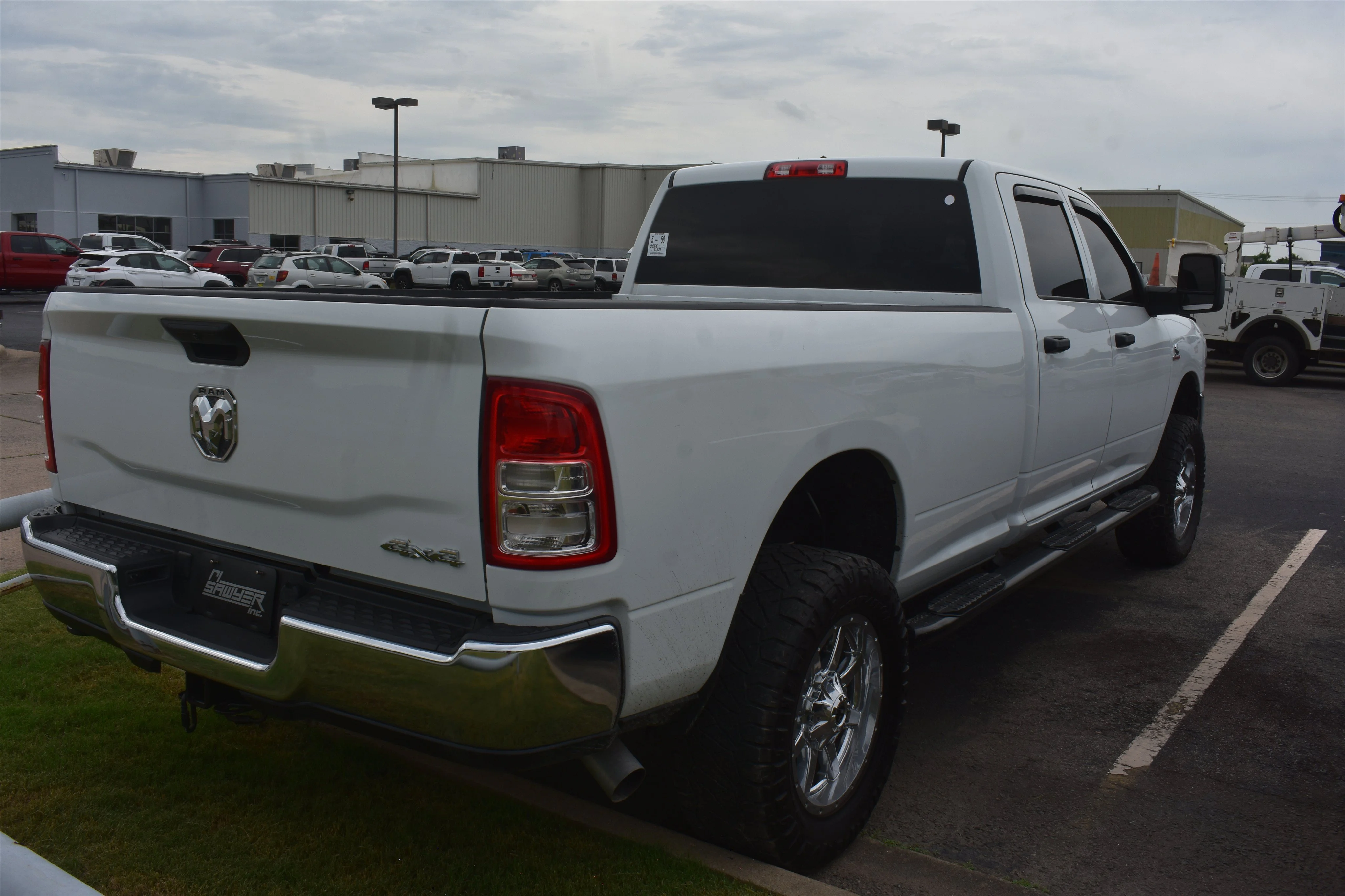 Used 2024 Bright White Clearcoat Ram Tradesman image 4