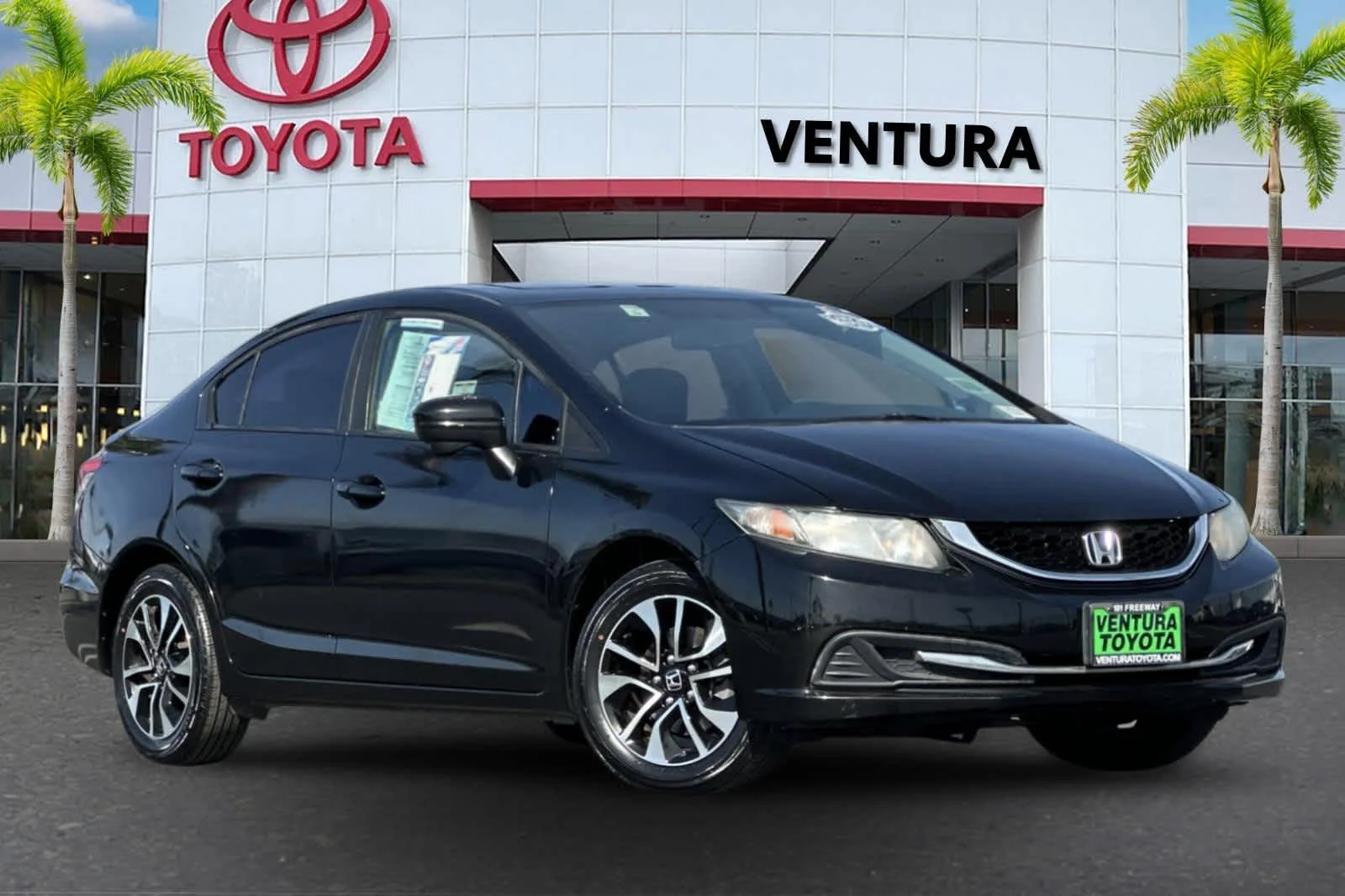 Used 2014 Honda Civic EX with VIN 19XFB2F89EE234147 for sale in Ventura, CA