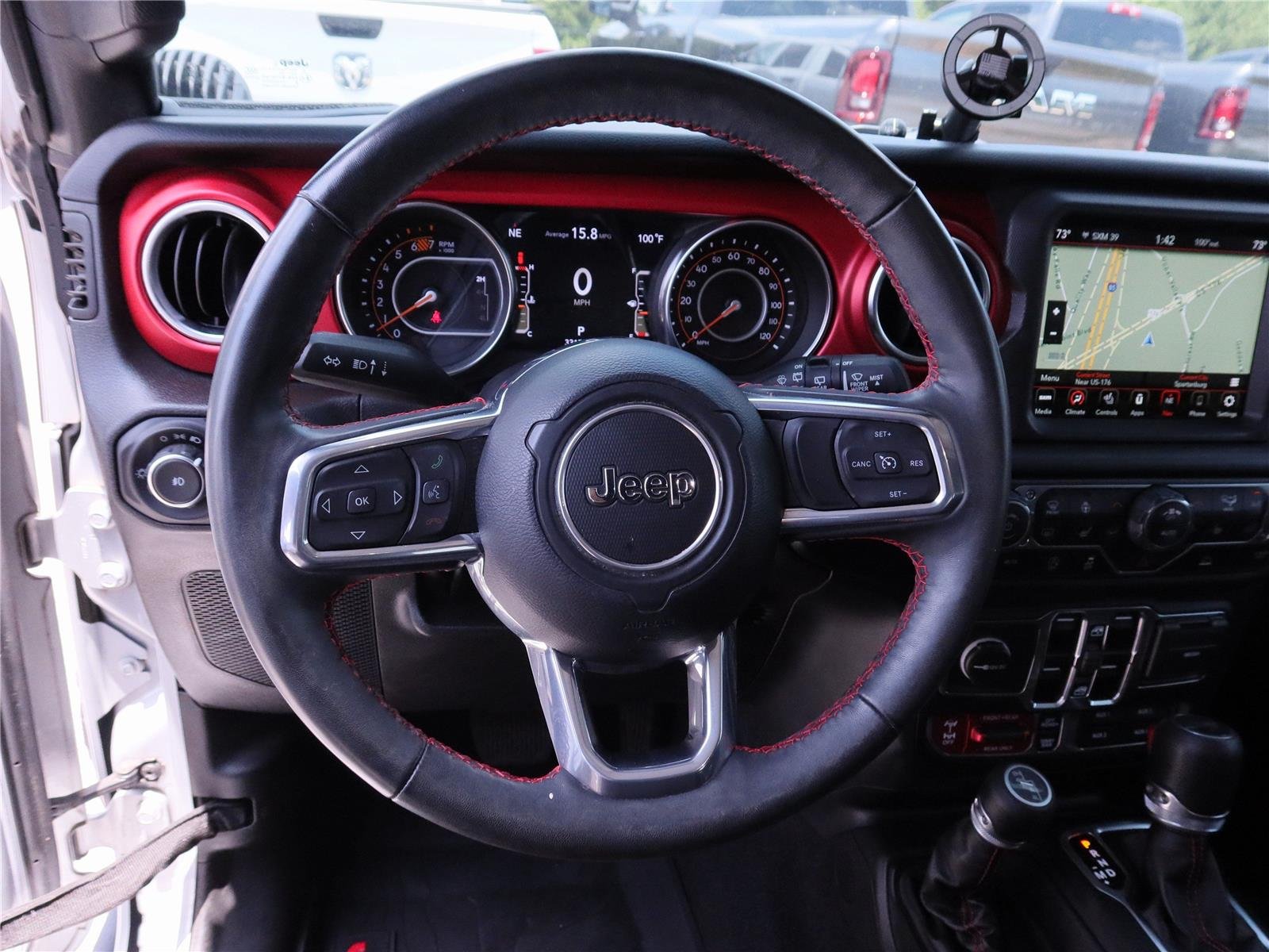 Used 2023 Silver Zynith Clearcoat Jeep Rubicon image 13