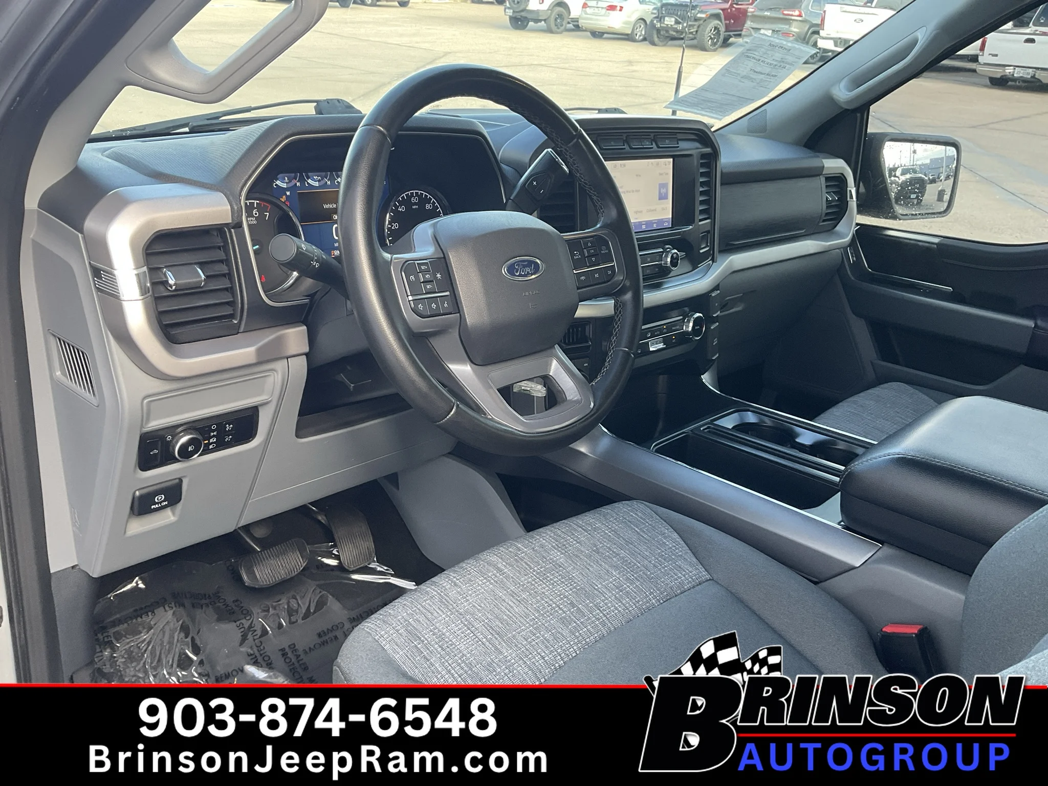 Used 2023 Iconic Silver Metallic Ford XLT image 26