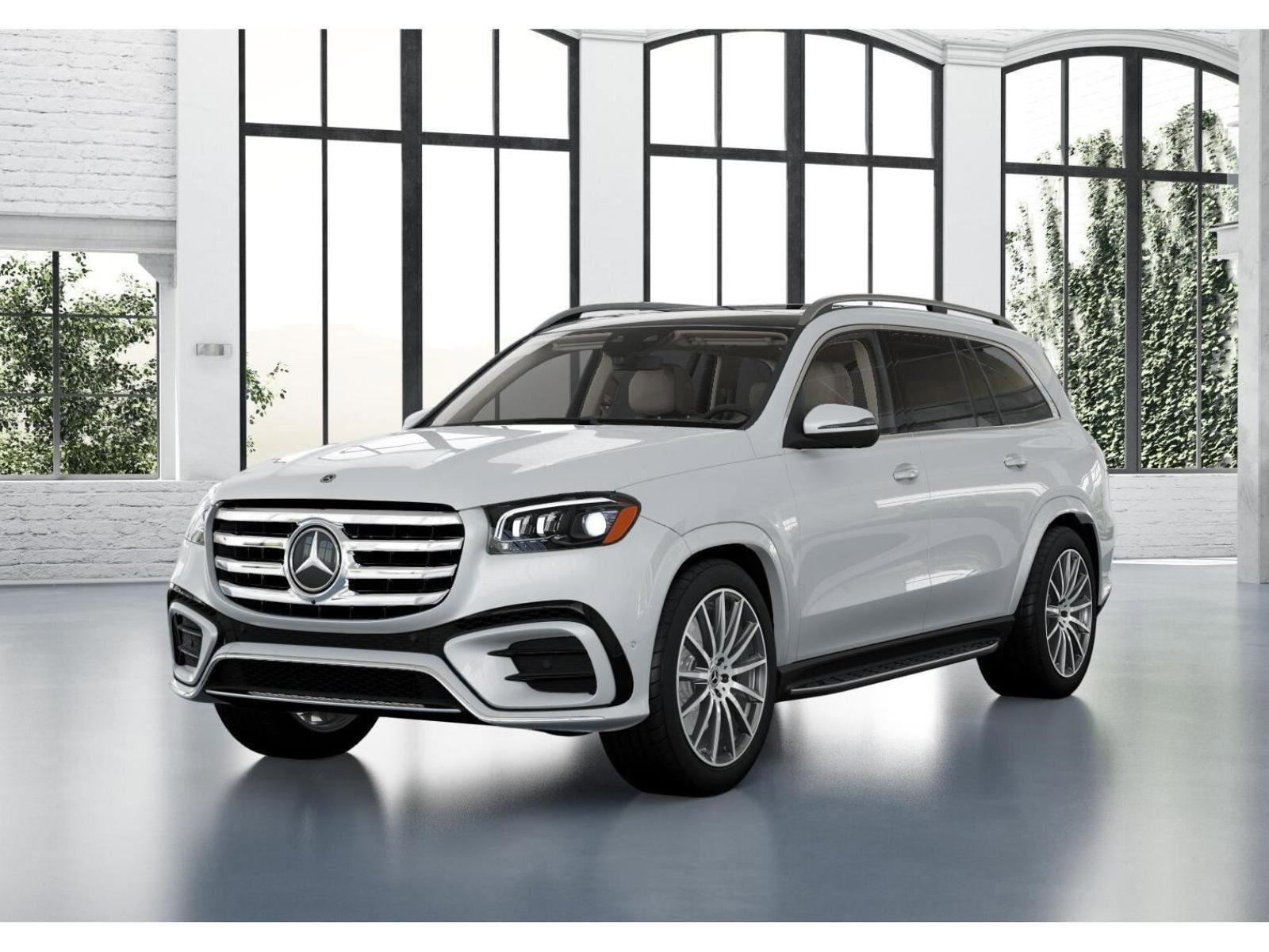 New 2026 MANUFAKTUR Moonlight White Metallic Mercedes-Benz GLS 450 image 40