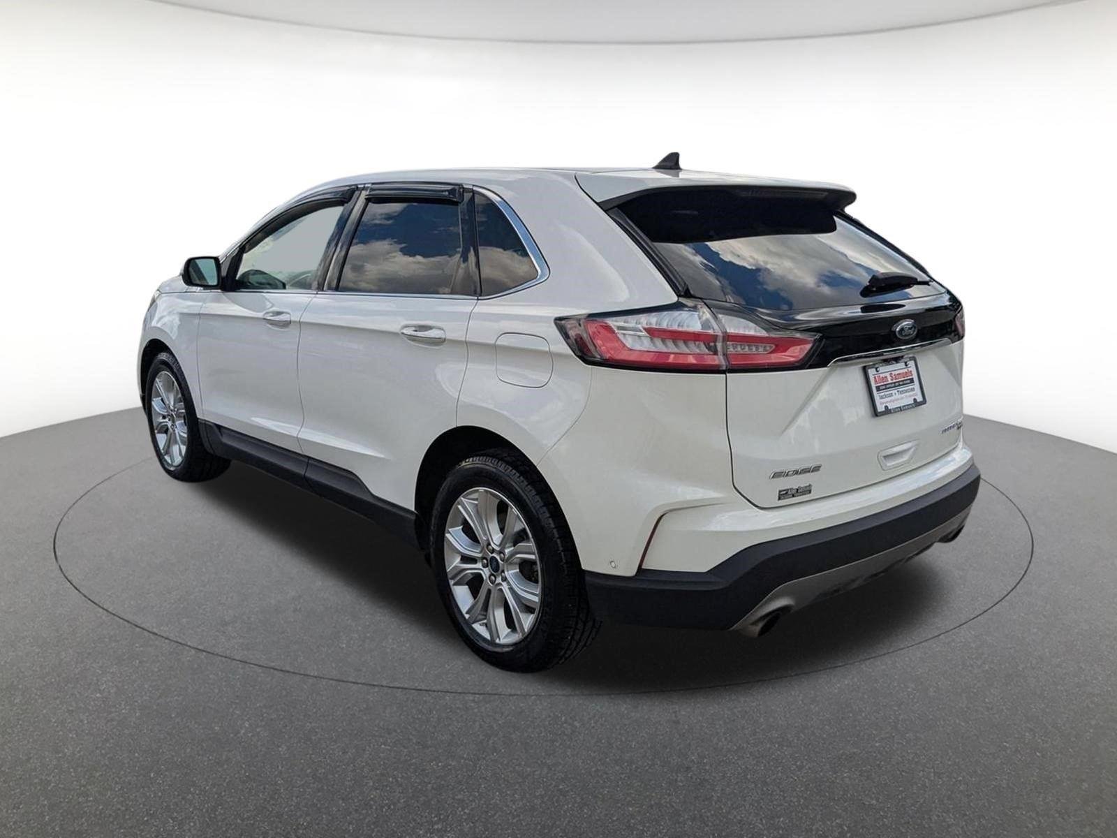 Used 2020 Star White Metallic Tri-Coat Ford Titanium image 7