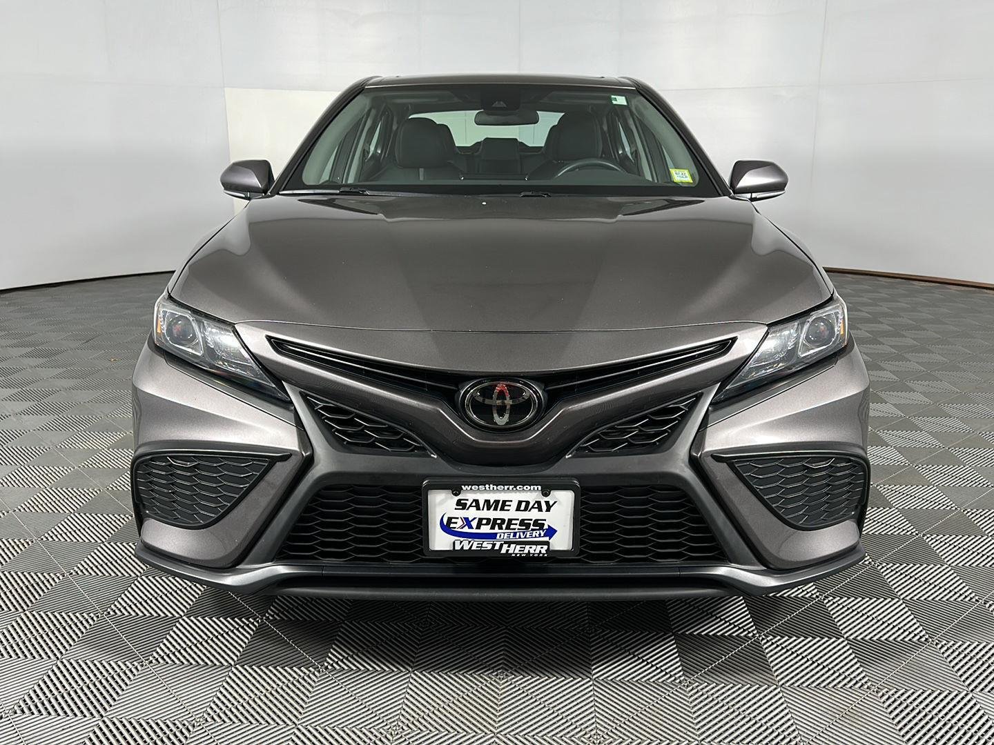 Certified Used 2023 Predawn Gray Mica Toyota SE image 2