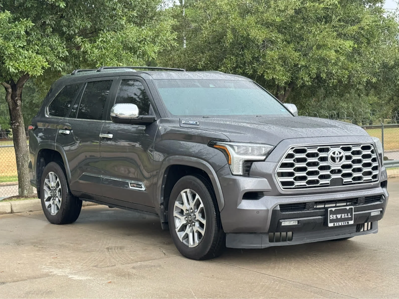 Used 2025 Magnetic Gray Metallic Toyota 1794 Edition image 3