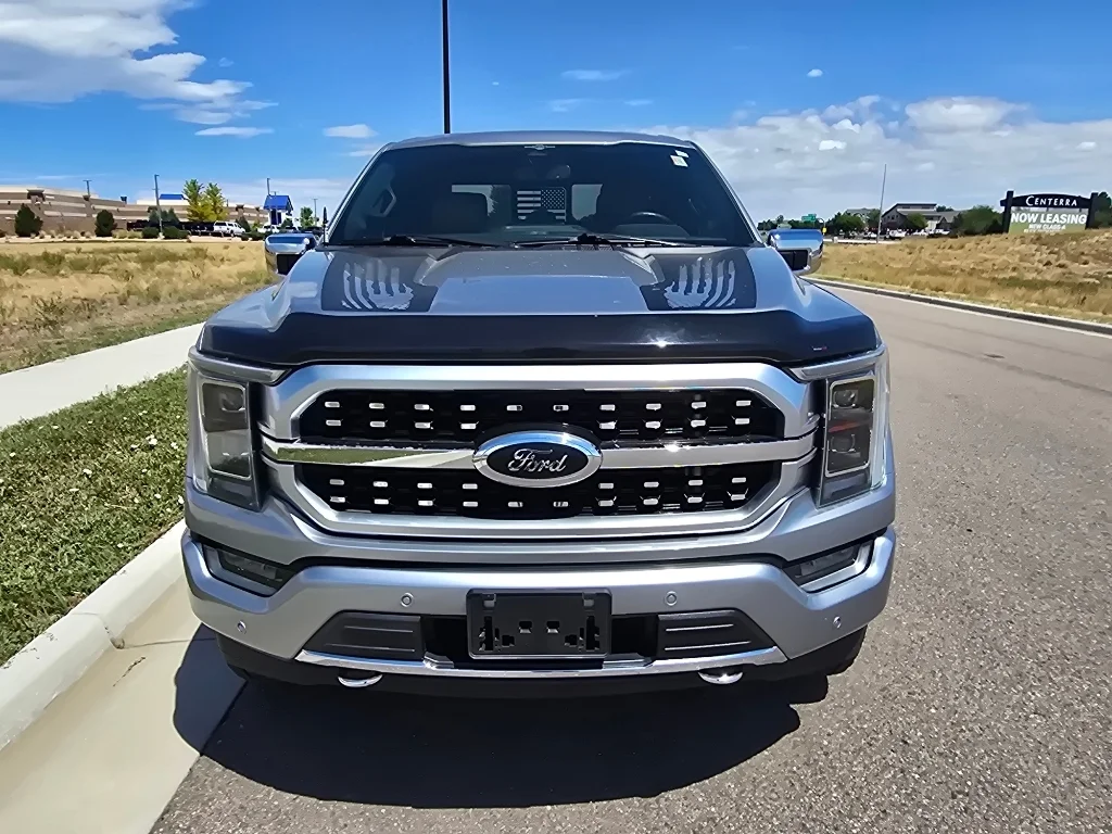 Used 2023 Iconic Silver Metallic Ford Platinum image 8