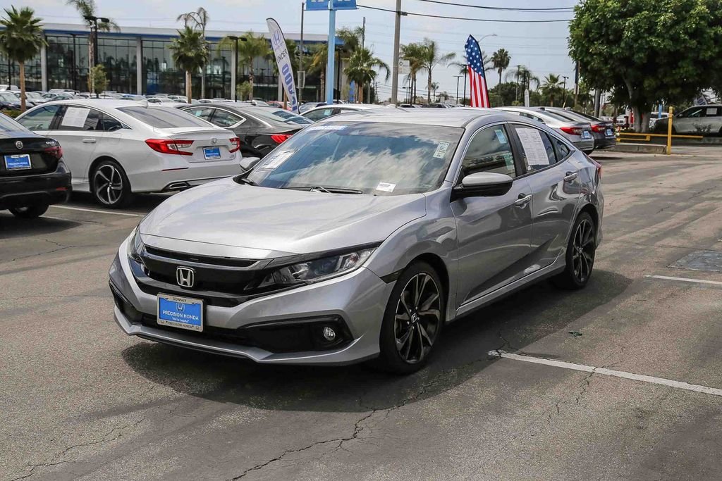 Used 2019 Lunar Silver Metallic Honda Sport image 3