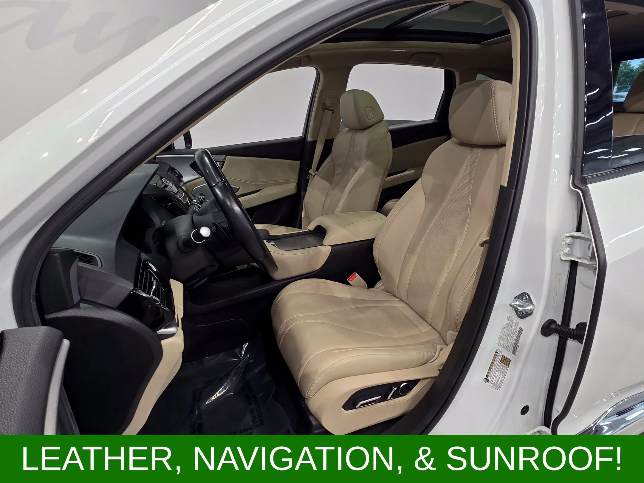 Used 2021 Platinum White Pearl Acura Technology Package image 12