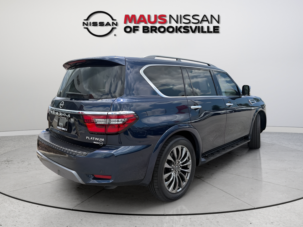Used 2021 Blue Nissan Platinum image 8