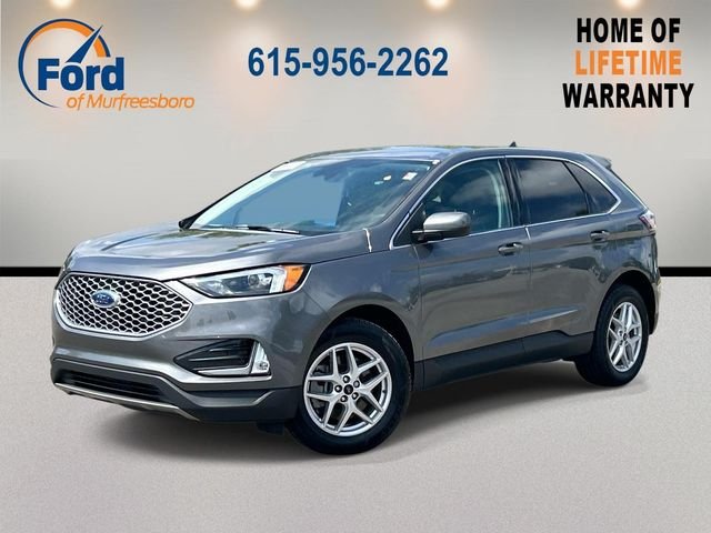 Certified Used 2024 Gray Ford SEL image 1