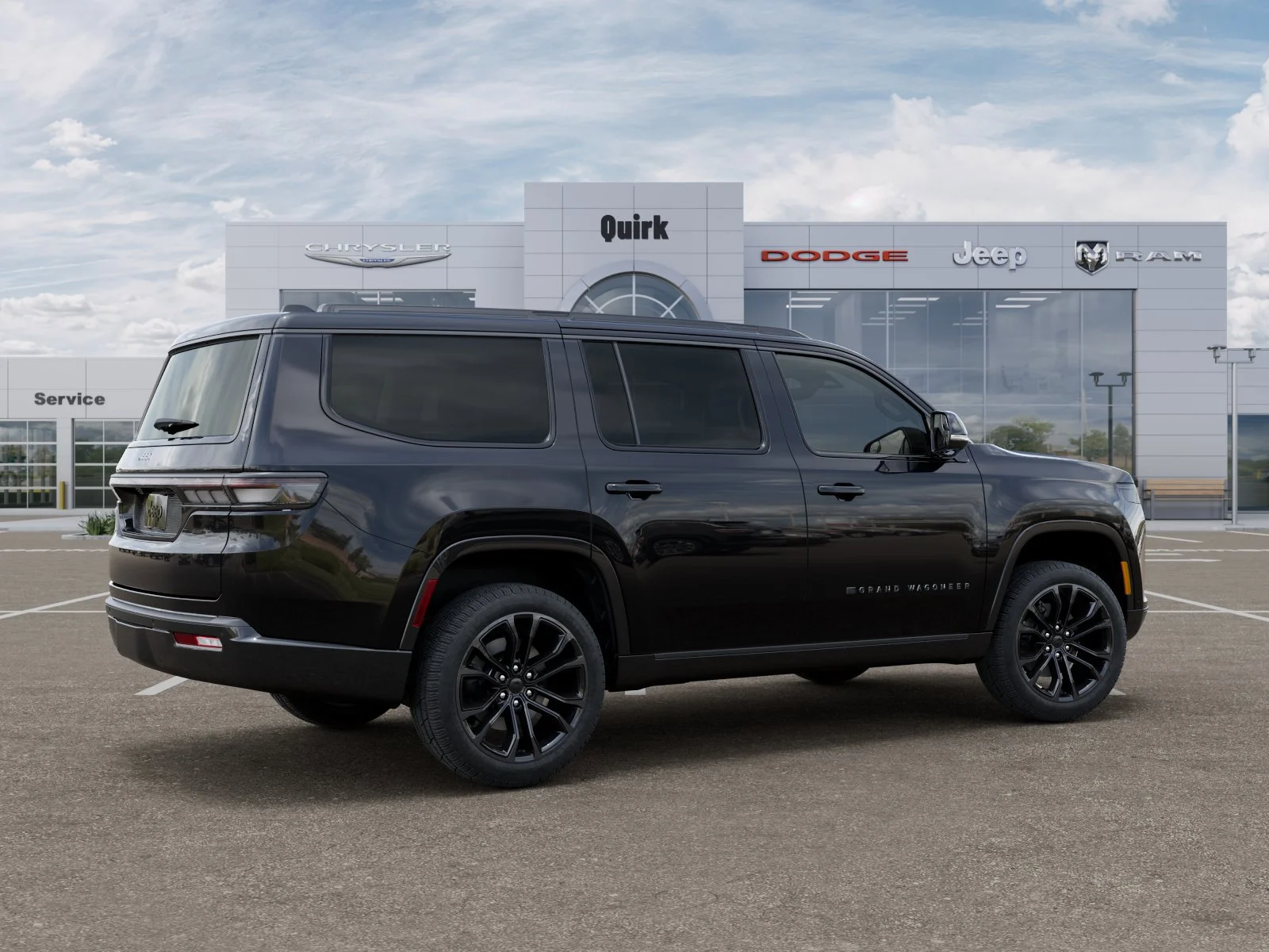 New 2026 High Gloss Black Exterior Paint Jeep Summit Obsidian image 4