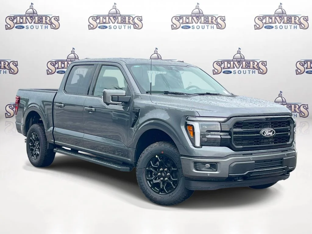 New 2026 Carbonized Gray Metallic Ford Lariat image 1