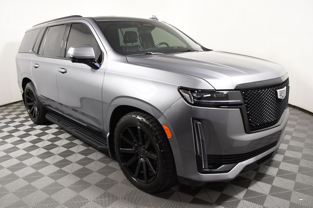 Used 2021 Satin Steel Metallic Cadillac Sport image 8