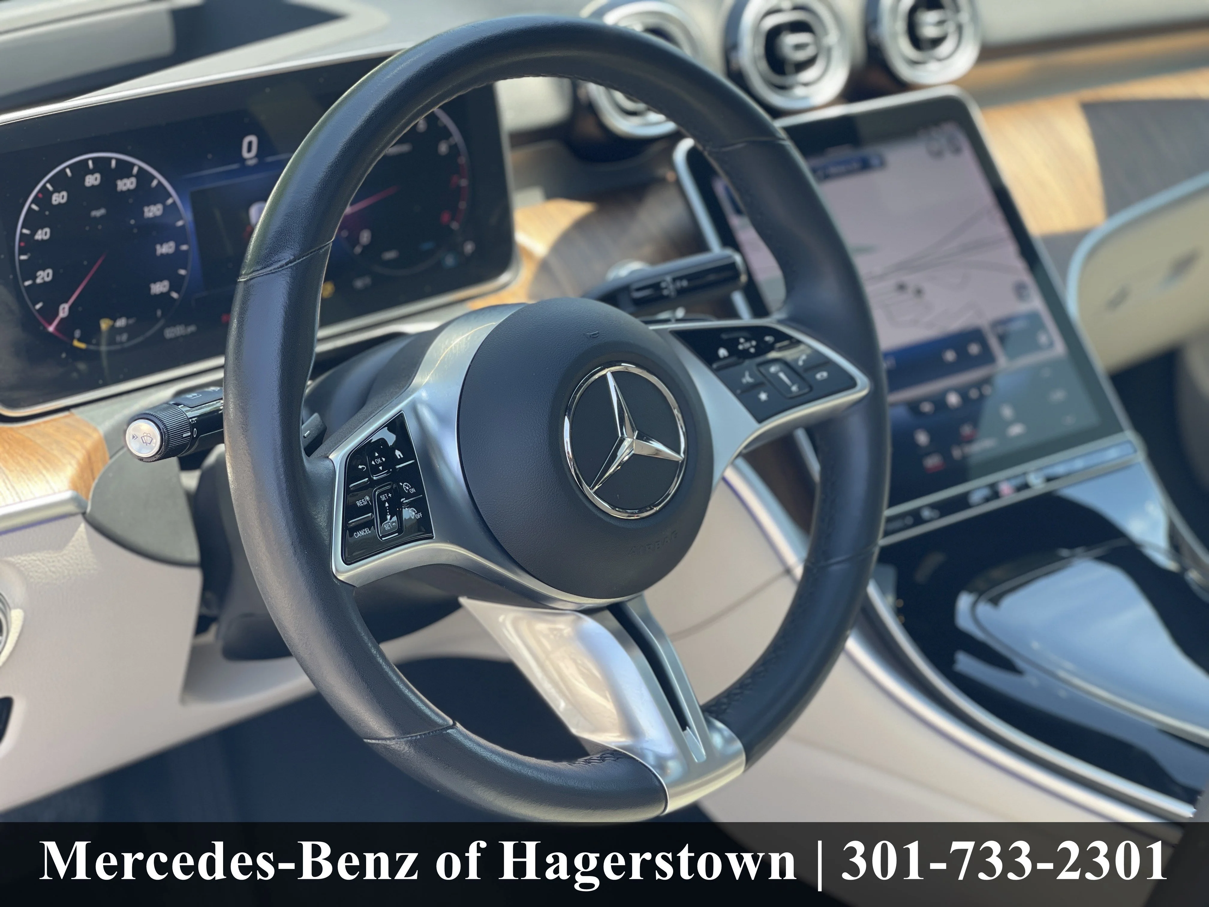 Certified Used 2023 Polar White Mercedes-Benz C 300 4MATIC® Sedan image 9