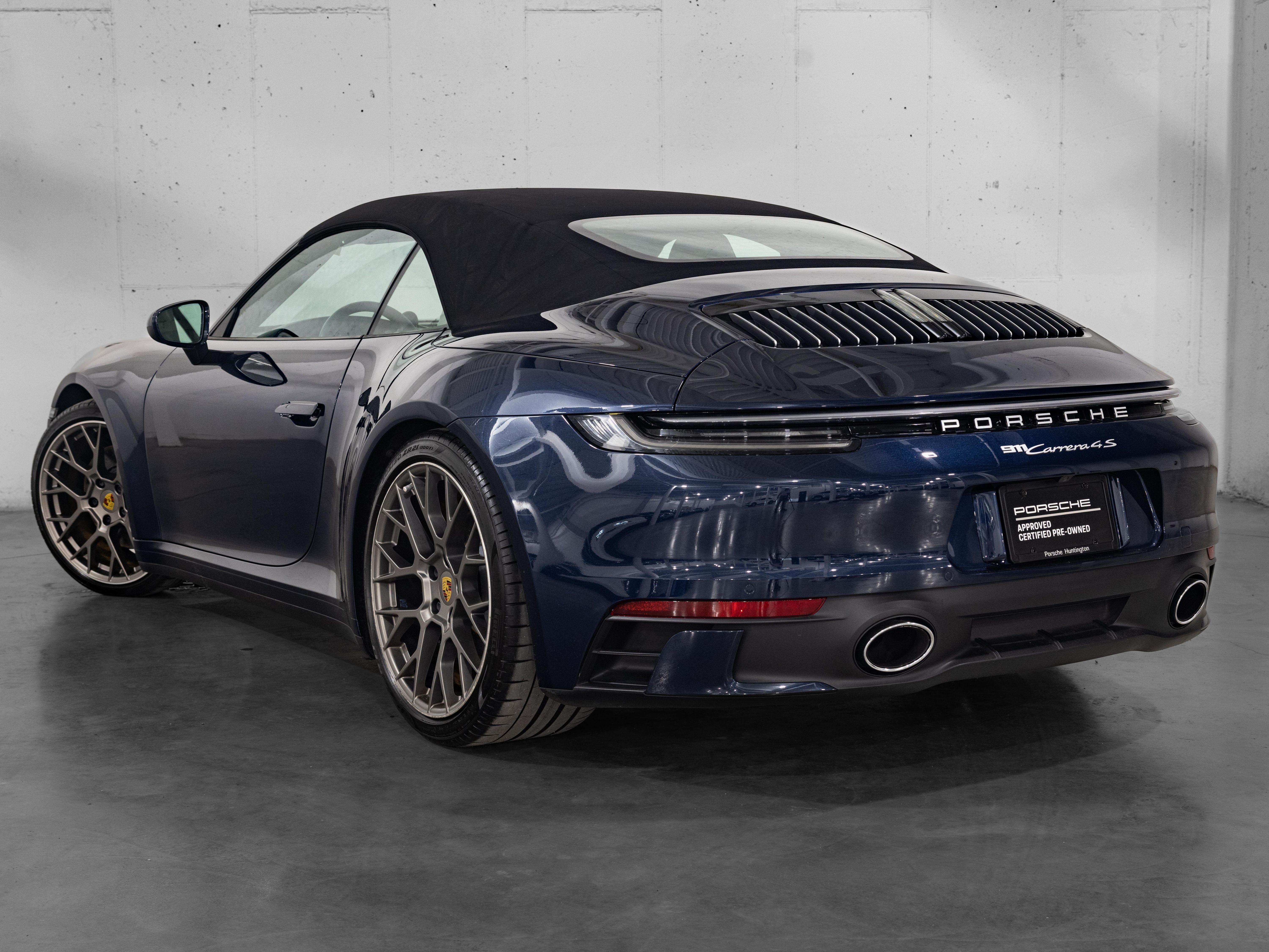 Certified Used 2020 Blue Porsche Carrera 4S image 8