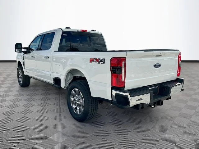 New 2026 White Metallic Ford Lariat image 4