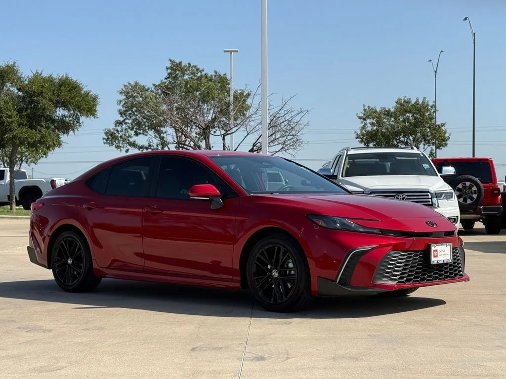 Certified Used 2025 Red Toyota SE image 6