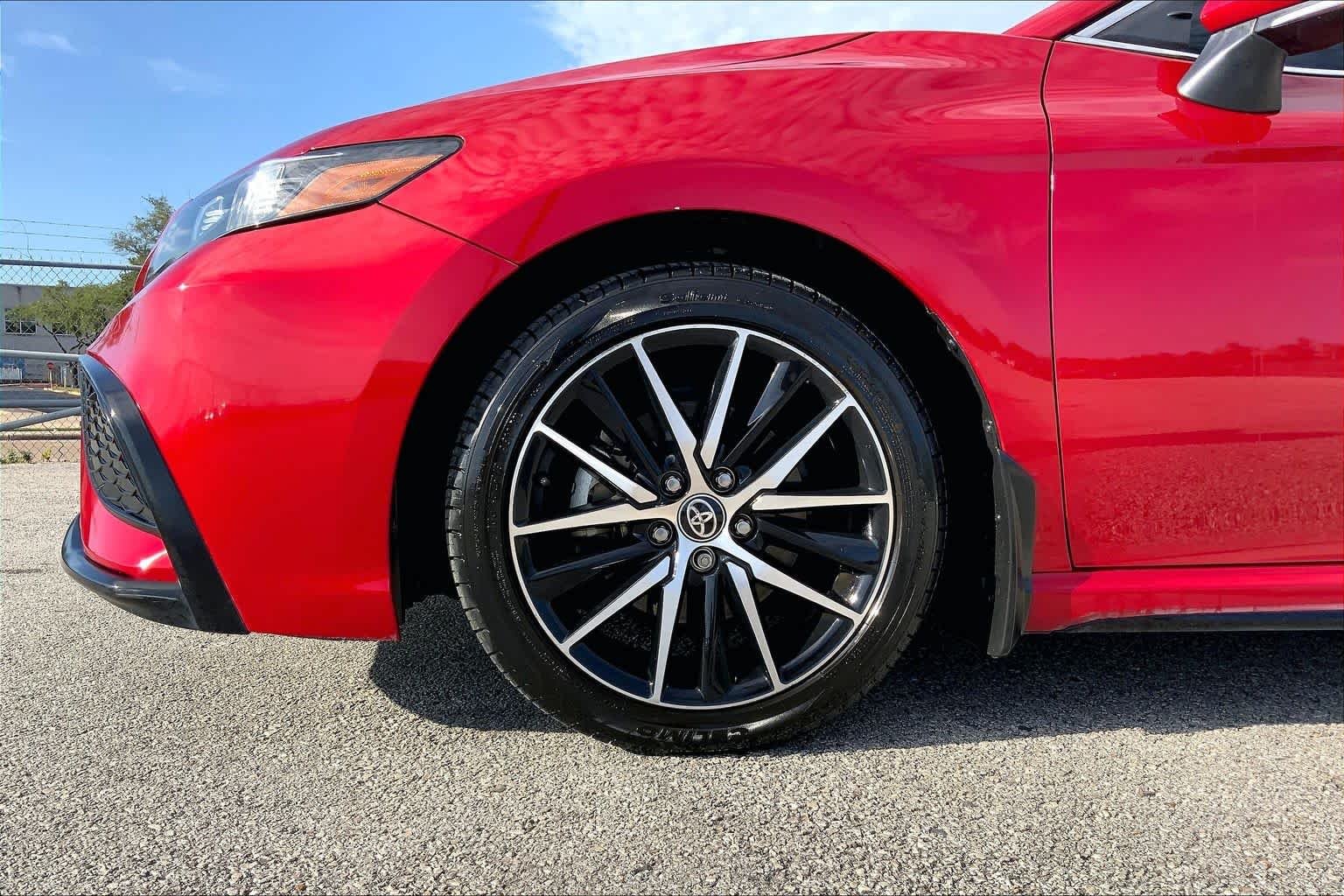 Used 2023 Supersonic Red Toyota SE image 11