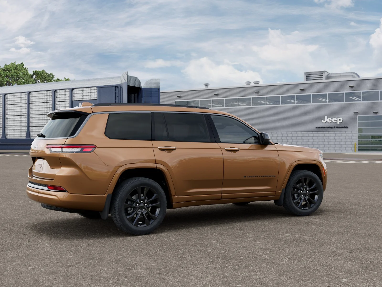 New 2026 Copper Shino Metallic Clear-Coat Exterior Paint Jeep Limited image 2