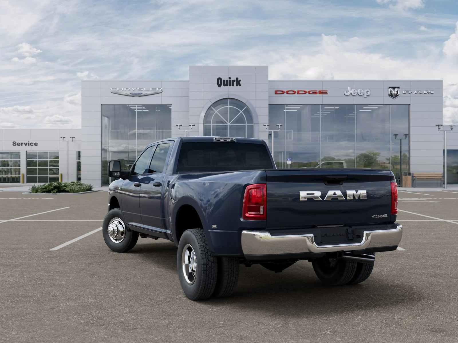 New 2026 Forged Blue Metallic Exterior Paint RAM Tradesman image 29