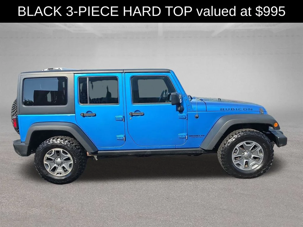 Used 2016 Blue Jeep Unlimited Rubicon image 7