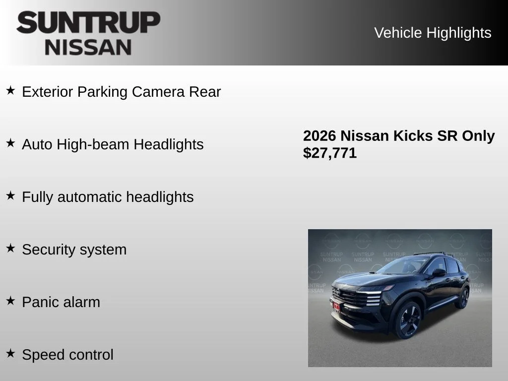 Used 2026 Black Nissan SR image 38