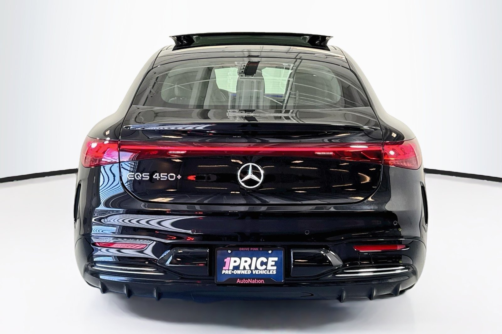 Certified Used 2024 Obsidian Black Metallic Mercedes-Benz EQS 450+ image 6
