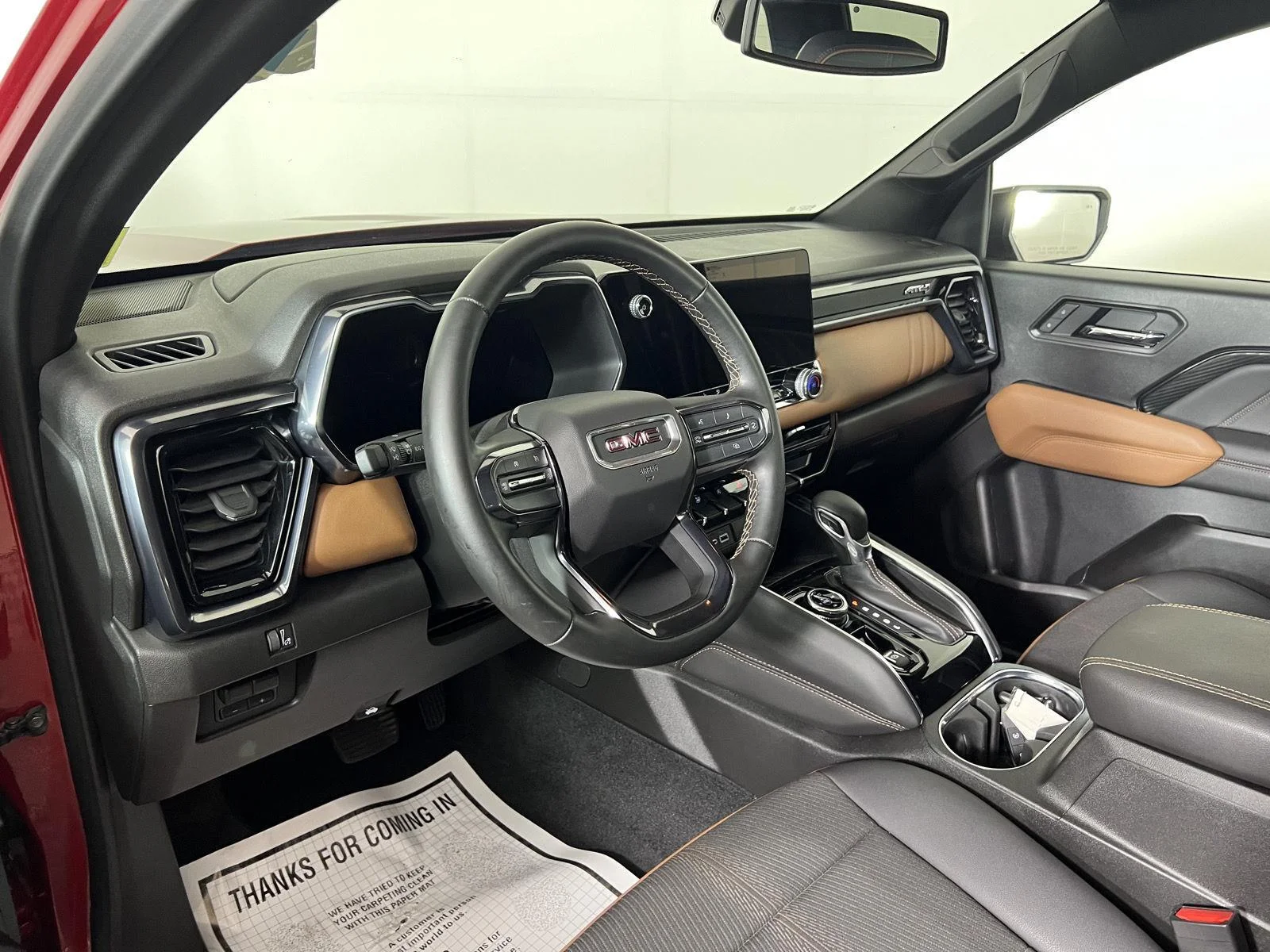 Used 2025 Volcanic Red Tintcoat GMC AT4 image 3