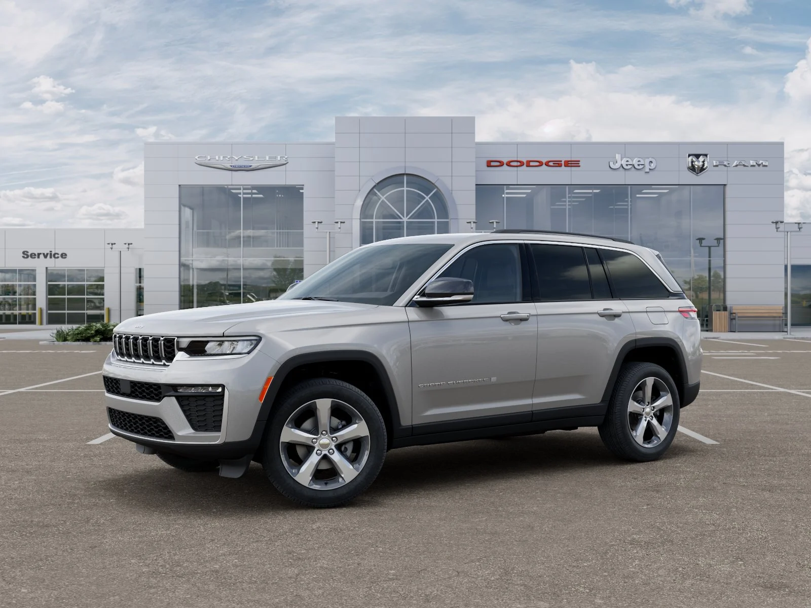New 2026 Silver Zynith Exterior Paint Jeep Limited image 2