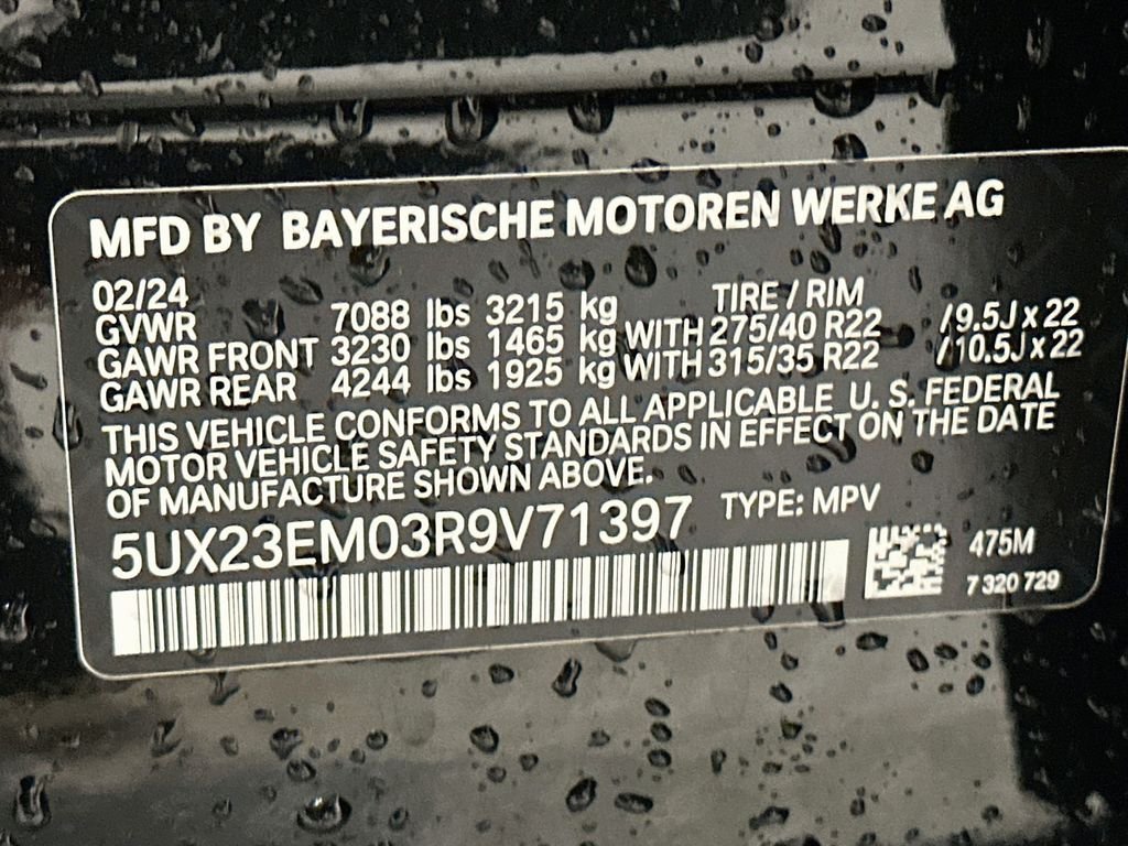 Used 2024 Black Sapphire Metallic BMW xDrive40i image 36