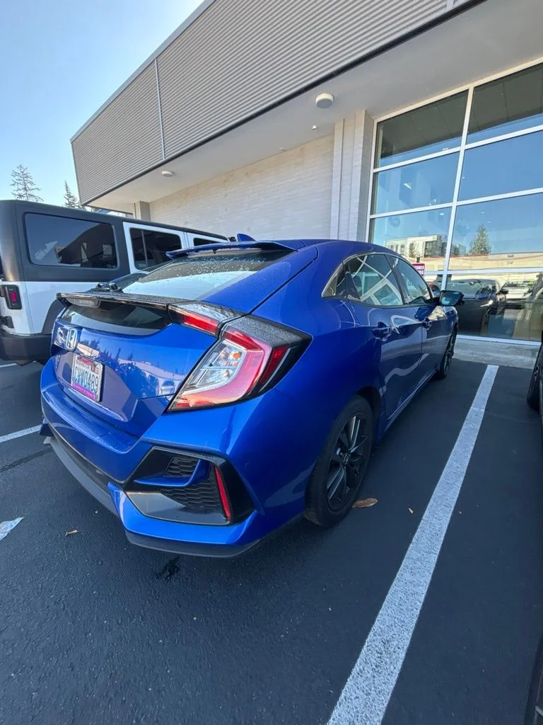 Used 2021 Blue Honda EX image 4