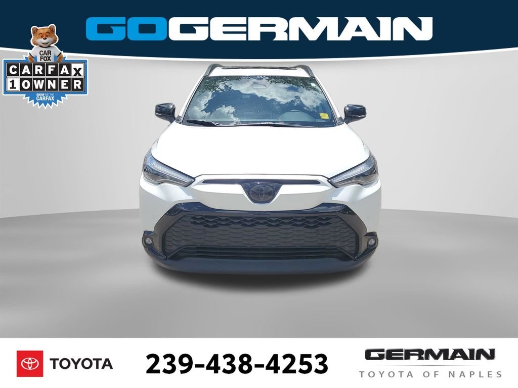 Used 2025 Beige Toyota Hybrid XSE image 3