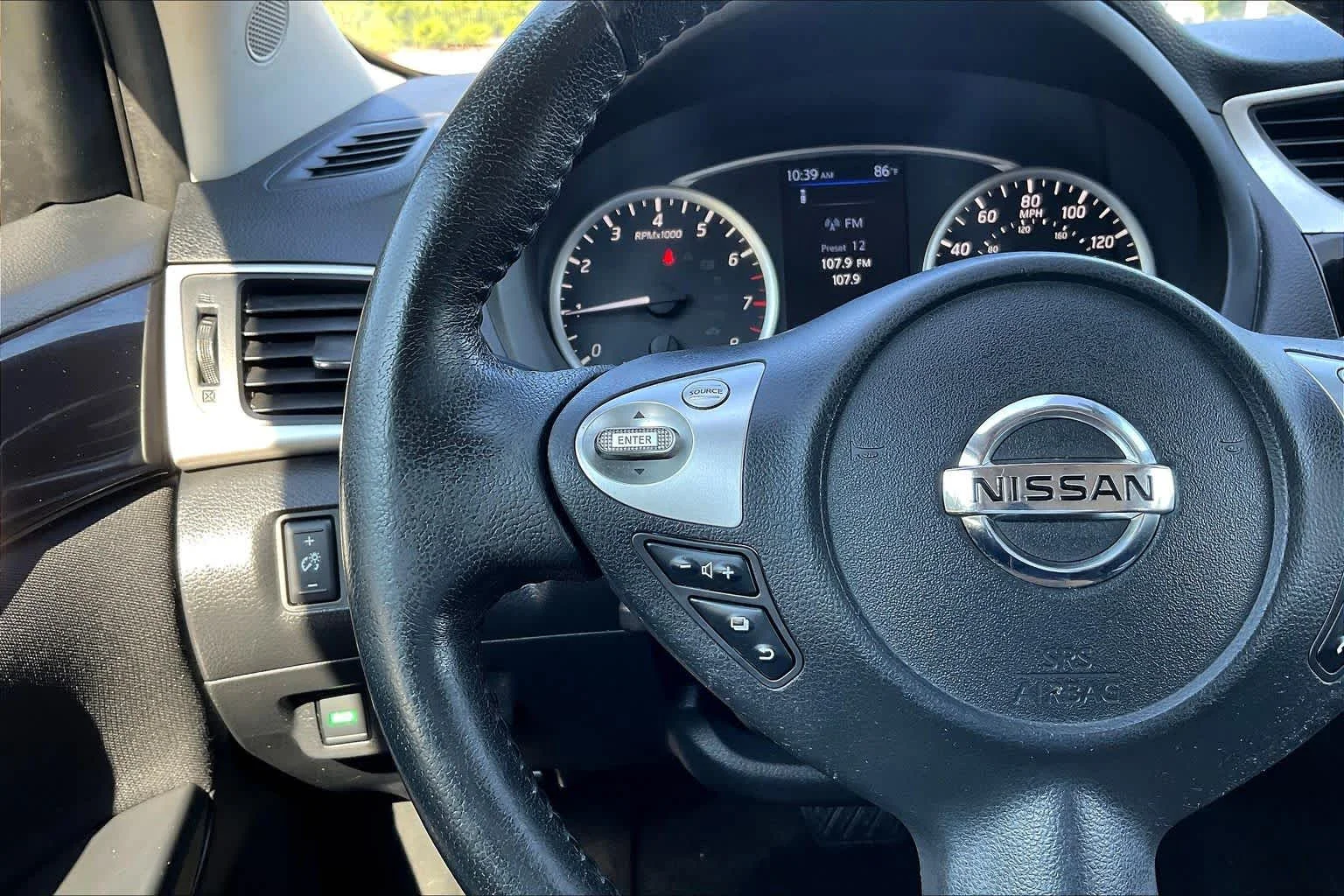 Used 2019 Brilliant Silver Metallic Nissan SV image 23