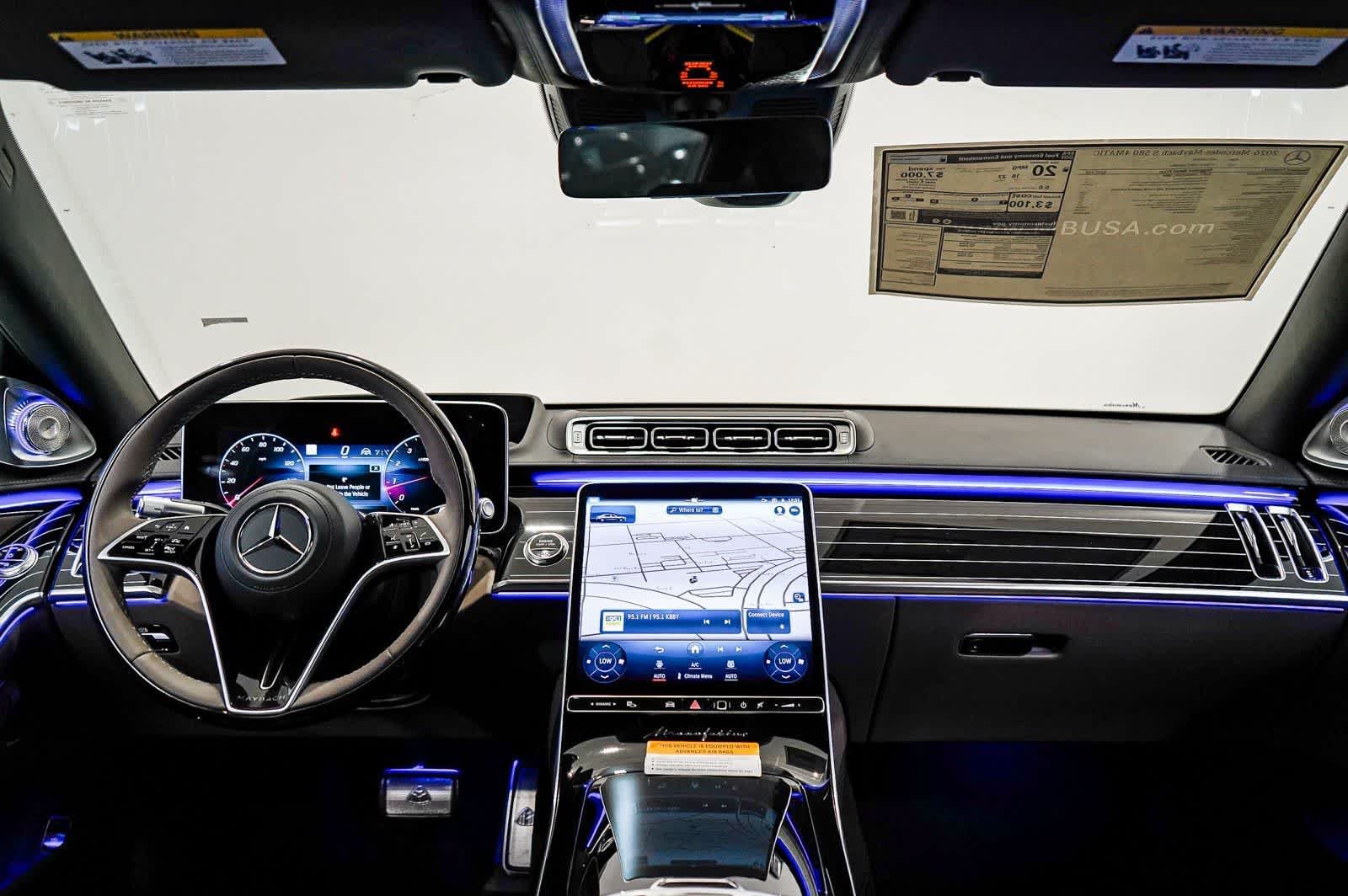 New 2026 Obsidian Black Metallic Mercedes-Benz Maybach S 580 image 13