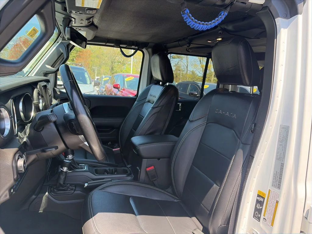Used 2023 White Jeep Sahara 4xe image 16