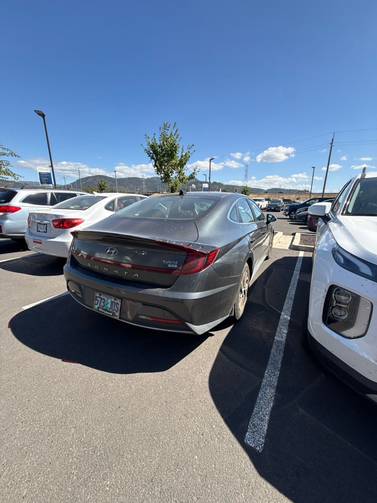 Used 2023 Gray Hyundai Blue image 4