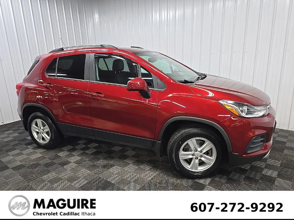 Used 2021 CRIMSON METALLIC Chevrolet LT image 1