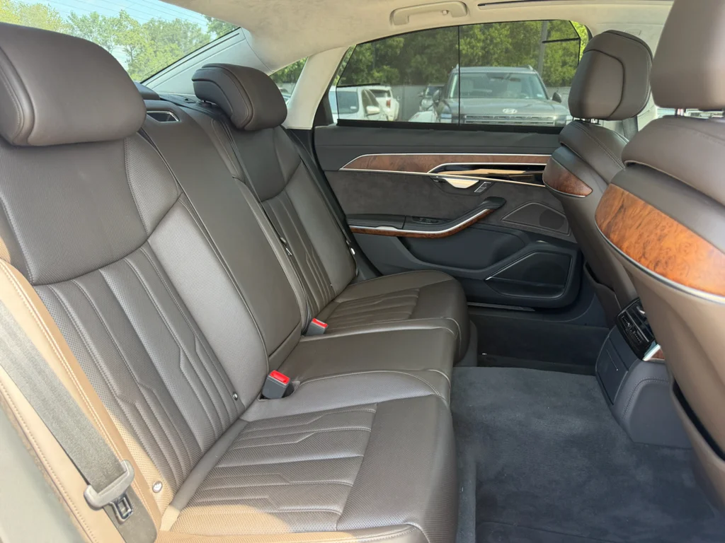 Used 2019 Glacier White Metallic Audi L 55 (Tiptronic) (No Longer Available Fo image 29