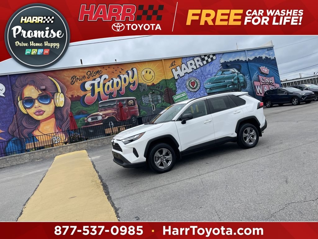 Used 2024 White Toyota LE image 1