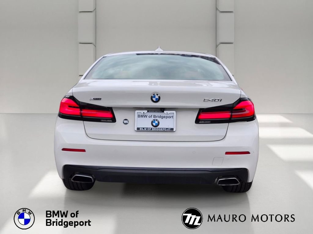 Certified Used 2023 White BMW 540i xDrive image 4