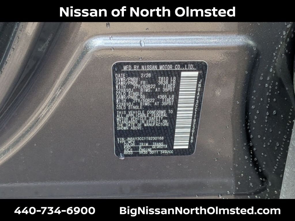 New 2026 Gun Metallic Nissan Platinum Reserve image 20