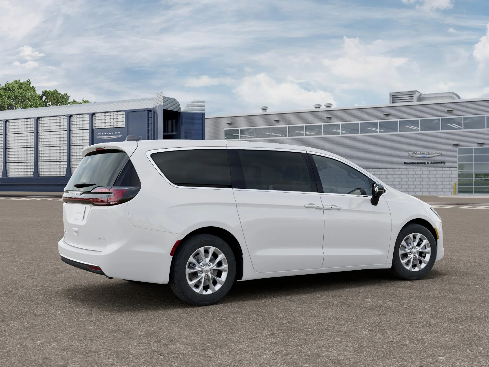 New 2027 Bright White Clear-Coat Exterior Paint Chrysler  image 2
