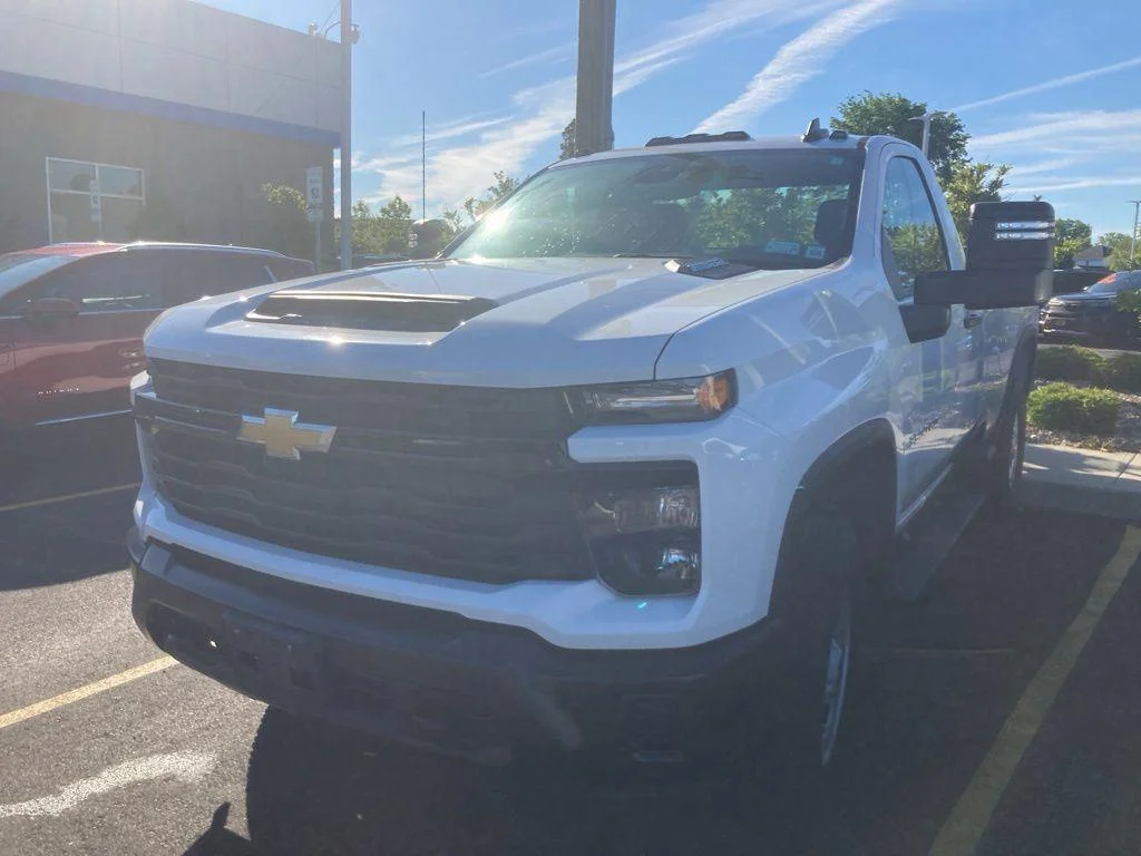 Used 2024 Summit White Chevrolet Work Truck image 3